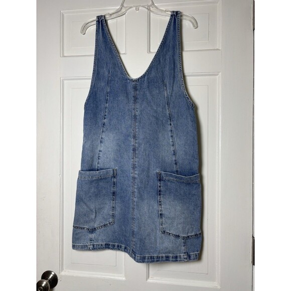We The Free Dresses & Skirts - We The Free Denim Overall Dress Women’s Size S